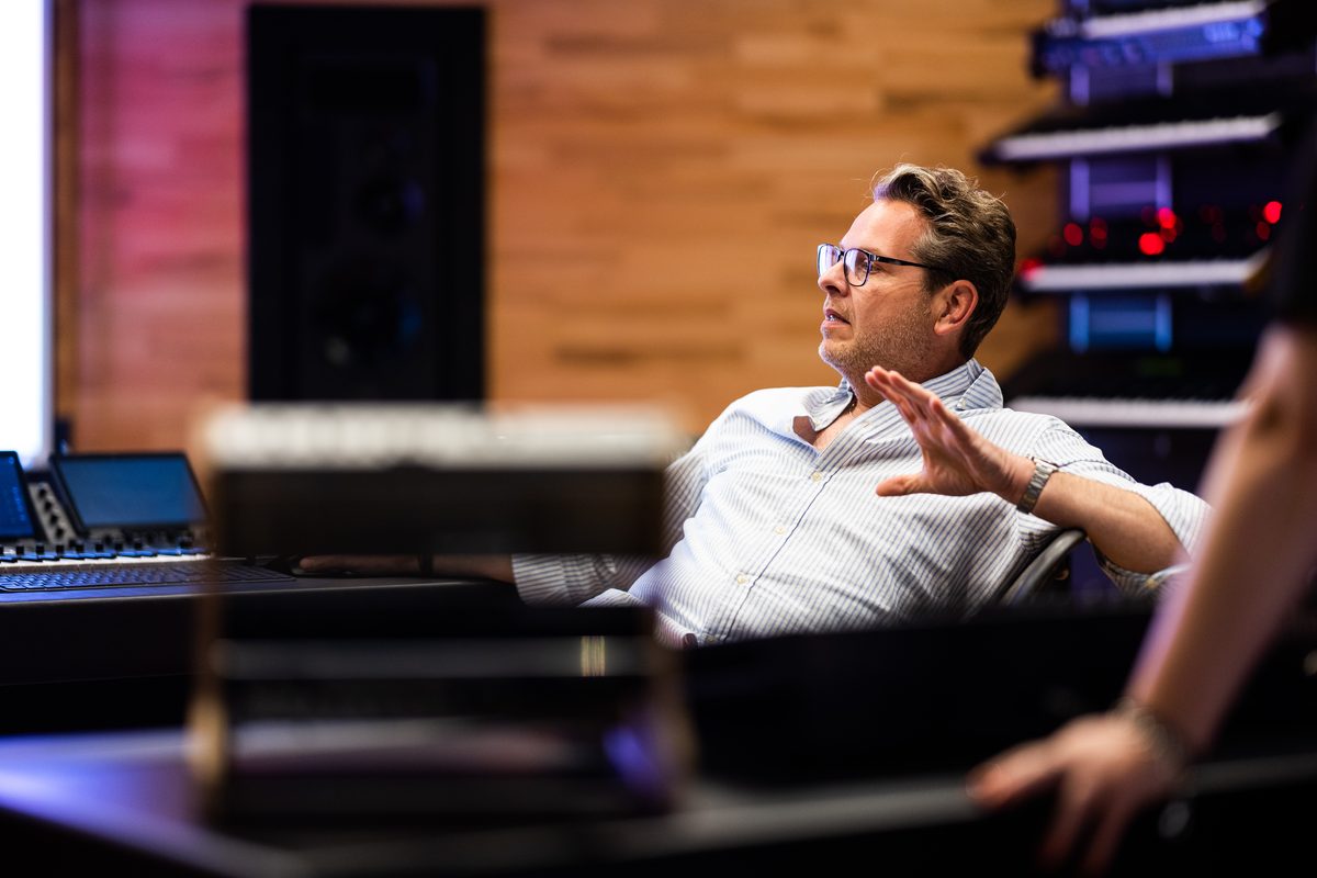 Christian Geller in der Regie von Studio 61